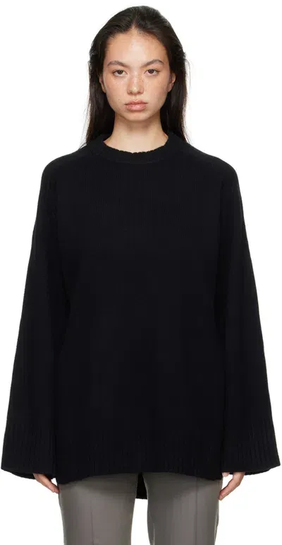 Loulou Studio Black Safi Sweater