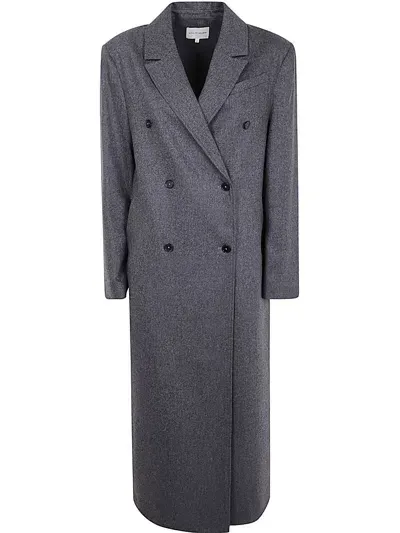 Loulou Studio Coat In Grey