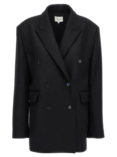 Loulou Studio Koon Coat In Black