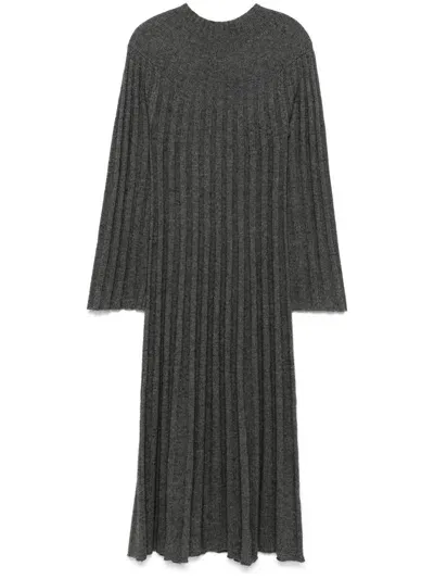 Loulou Studio Knit Dress Clothing In Grey