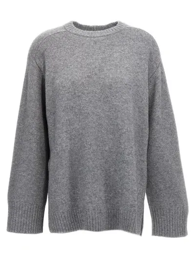 Loulou Studio Safi Sweater, Cardigans Gray In Grey