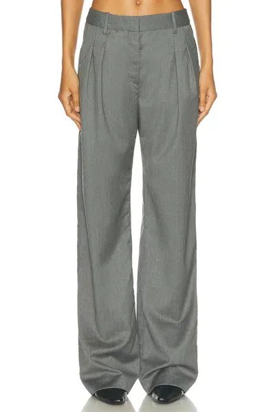 Loulou Studio Sbiru Trouser In Grey