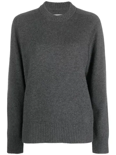 Loulou Studio Anaa Cashmere Crew-neck Jumper In Grey