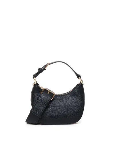 Love Moschino Giant Mini Halfmoon Bag In Negro