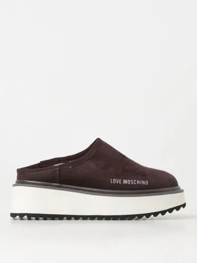 Love Moschino Shoes  Woman Color Brown In Braun