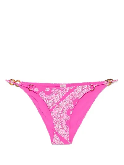 Love Stories Poppy Bikini Bottoms In Pink