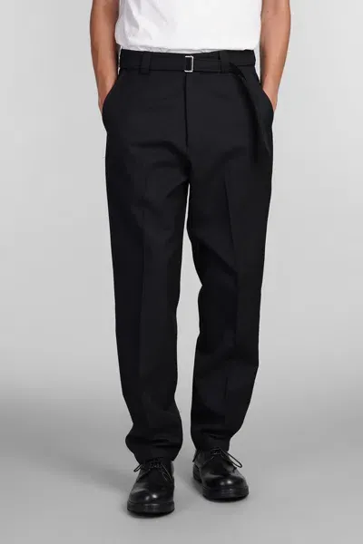 Low Brand Virgil Drill Pants In Black