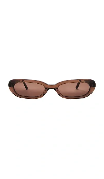 Lu Goldie Lola Sunglasses In Brown