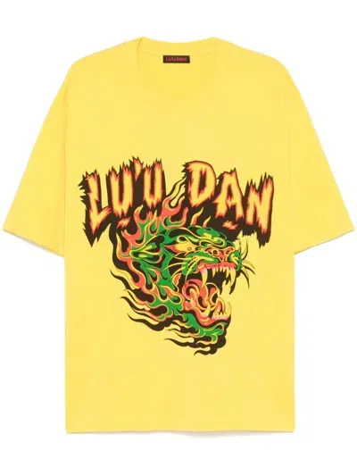 Lựu Đạn Graphic-print T-shirt In Yellow