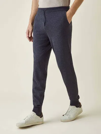 Luca Faloni Jogger Sweat Trousers In Charcoal Grey