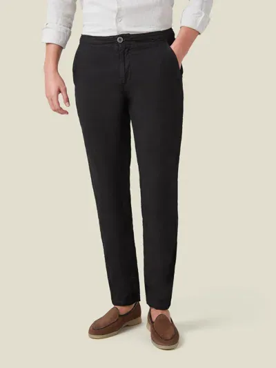 Luca Faloni Lipari Trousers In Black