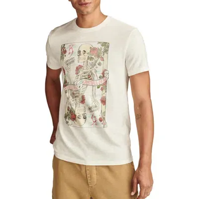 Lucky Brand Grateful Dead Cotton Graphic T-shirt In Marshmallow