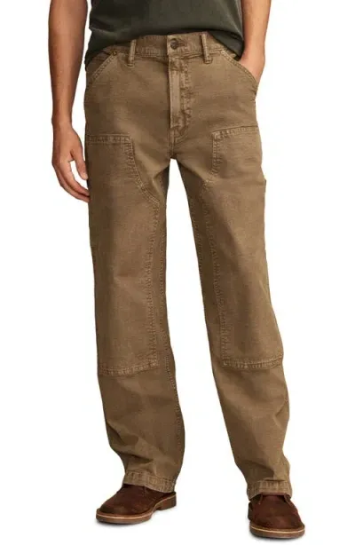 Lucky Brand Stretch Cotton Utility Pants In Ashwood