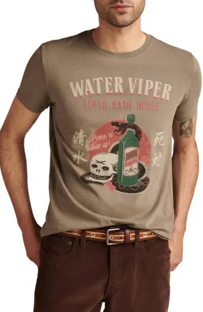 Lucky Brand Water Viper Graphic T-shirt In Bungee Cord