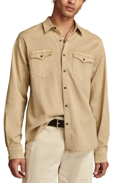 Lucky Brand Western Twill Snap-up Shirt