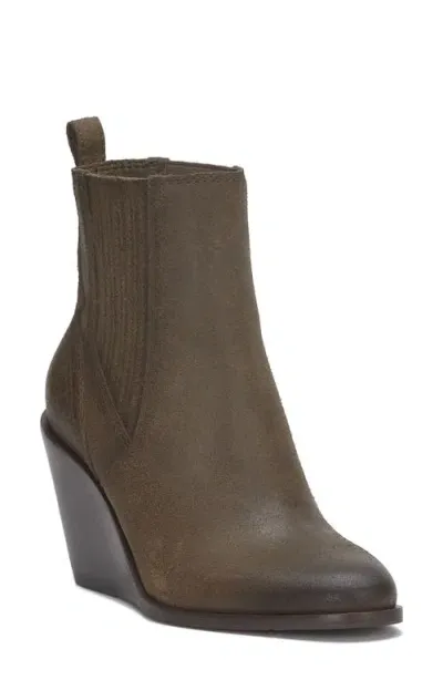 Lucky Brand Wilano Wedge Bootie In Desert Palm