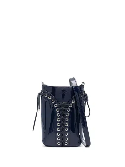 Ludovic De Saint Sernin Cleavage Crossbody Bag In Blue