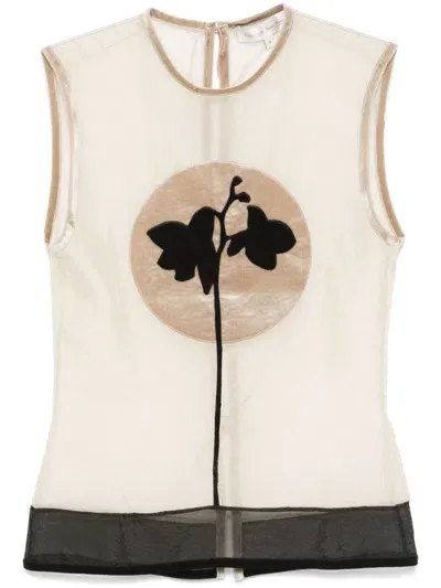 Ludovic De Saint Sernin Marisa Top In Neutrals