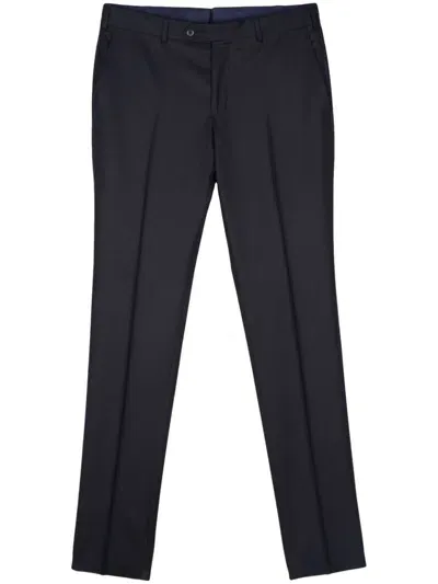 Luigi Bianchi Mantova Tapered Trousers In Blau