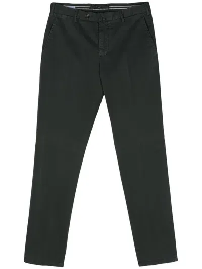 Luigi Bianchi Mantova Tapered Trousers In Grün