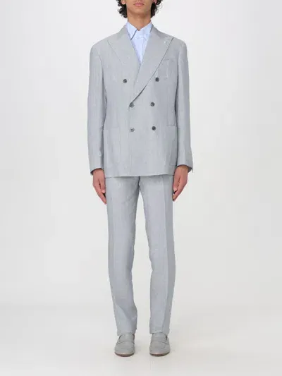 Luigi Bianchi Suit  Men Color Grey