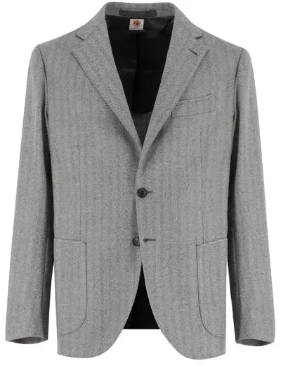 Luigi Borrelli Jacket In Grigio Chiaro