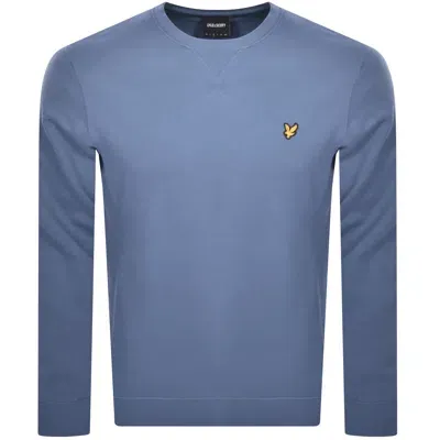 Lyle & Scott Lyle And Scott Crew Neck Sweatshirt Blue