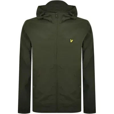 Lyle & Scott Lyle And Scott Hooded Pocket Jacket Green