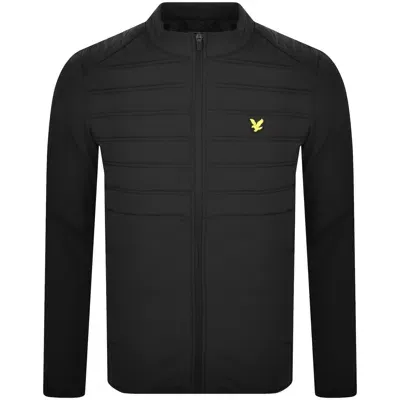 Lyle & Scott Lyle And Scott Hybrid Baffle Jacket Black