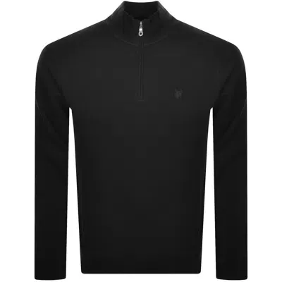 Lyle & Scott Lyle And Scott Quarter Zip Sweatshirt Black