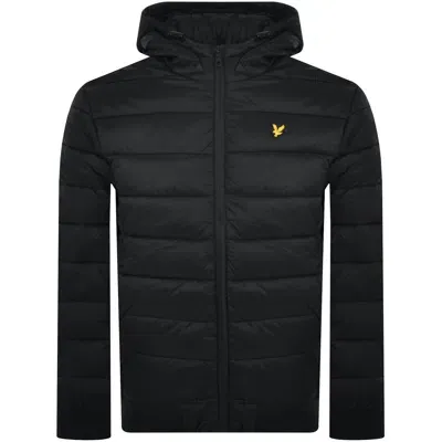 Lyle & Scott Lyle And Scott Wadded Puffer Jacket Black