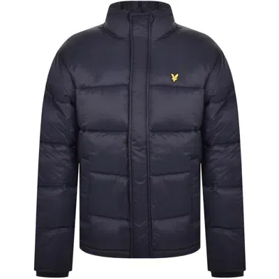 Lyle & Scott Lyle And Scott Wadded Puffer Jacket Navy