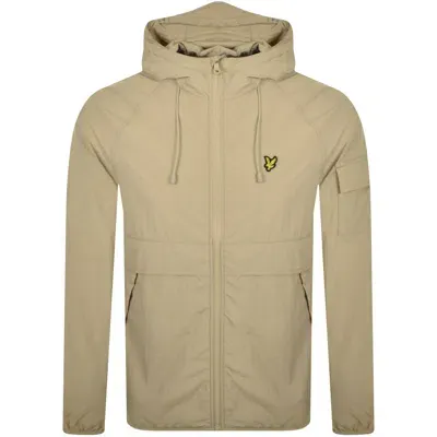 Lyle & Scott Lyle And Scott Windbreaker Jacket Beige