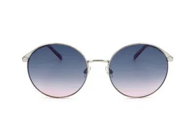 M Missoni Eyewear Round Frame Sunglasses In Silver