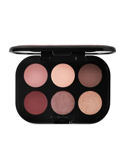 Mac Connect In Colour Embedded In Burgundy Eyeshadow Palette In White