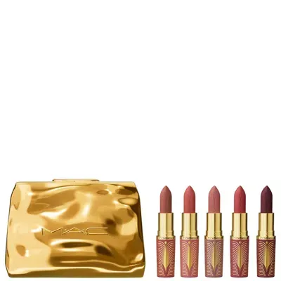 Mac Gold Standard Matte Lipstick Kit X5 (worth £125) In White