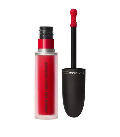 Mac Powder Kiss Liquid Lipcolour In Red