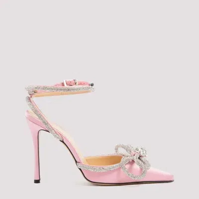 Mach &amp; Mach Pink Double Bow Pumps