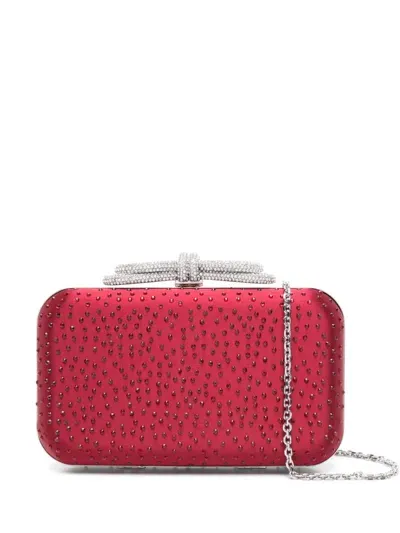 Mach & Mach Double-bow Clutch In Red