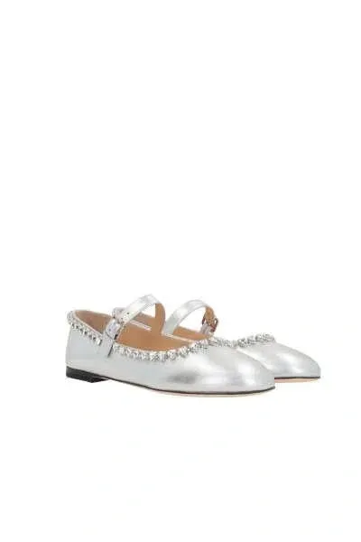 Mach & Mach Flats In Silver