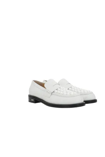 Mach & Mach Flats In White