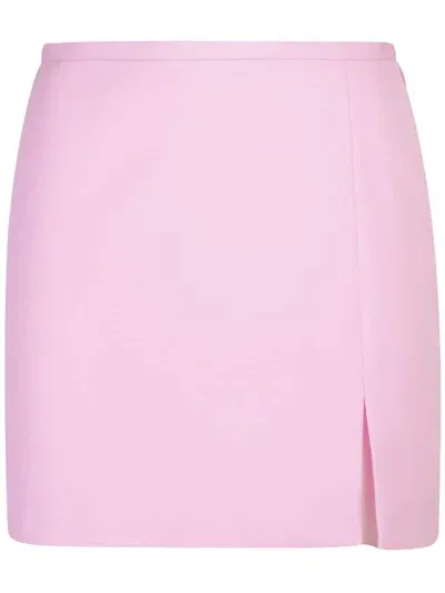 Mach & Mach Pencil Skirt In Pink