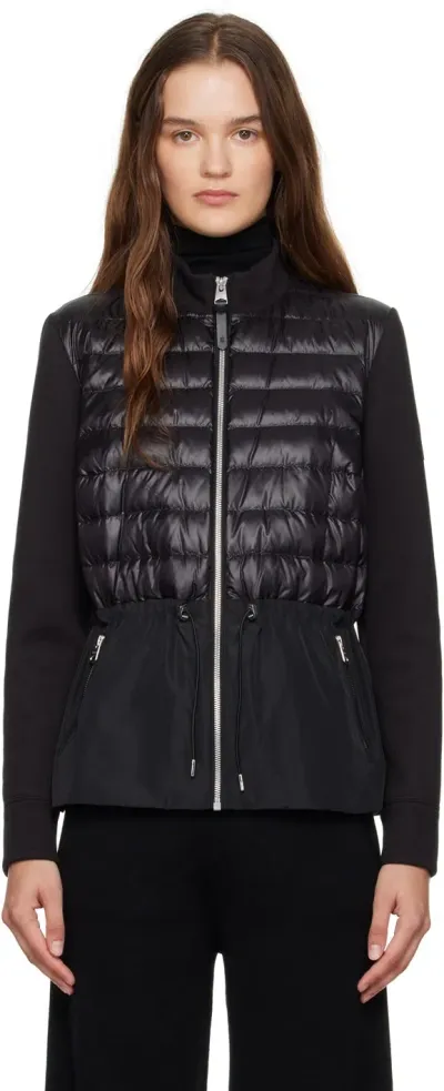 Mackage Black Joyce-z Down Jacket In Black Fabric