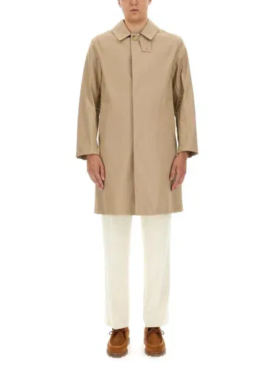 Mackintosh Coat Manchester In Beige