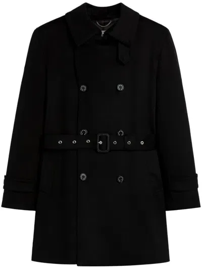 Mackintosh Fetlar Trench Coat In Black