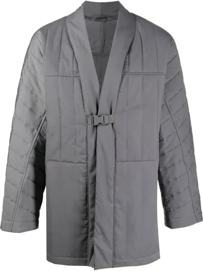 Mackintosh Mist Liner Buckle-front Jacket In Grau