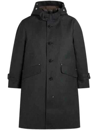 Mackintosh New Kirkton Hooded Coat In Brown