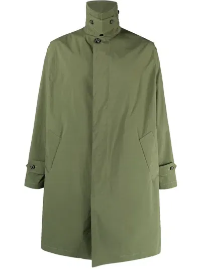 Mackintosh Soho Eco Dry Raincoat In Green