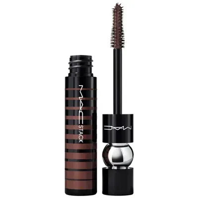 Mac Stack Mascara Brown - Chestnut Stack 12ml In White