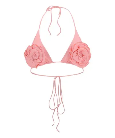 Magda Butrym Bikini Top In Pink